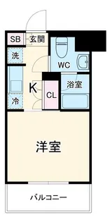 パティーナ川崎南【3階】の間取り