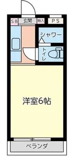 だるま堂ビル【2階】の間取り