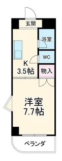 スワン寿【3階】の間取り