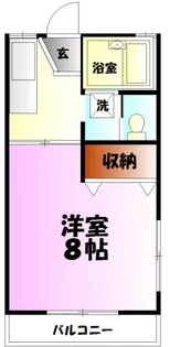 コーポミノシマ【1階】の間取り