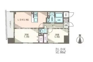 レシオ イシワラ【2階】の間取り