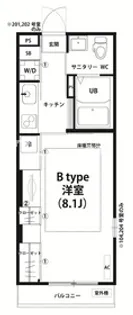 リブリ・滝台【1階】の間取り