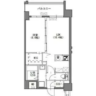 S-RESIDENCE中呉服【12階】の間取り