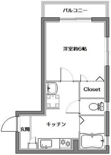 エスポワール本町【2階】の間取り