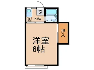 石塚荘【2階】の間取り