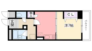 ルックヒルズ【10階】の間取り