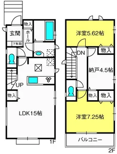 埼玉県さいたま市岩槻区西町4【一戸建】の間取り