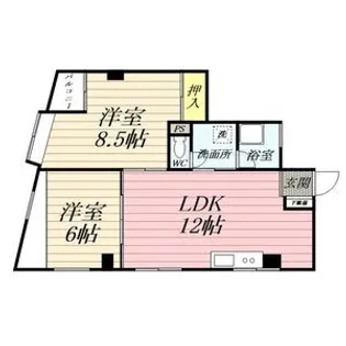 サンライト日置 II【4階】の間取り