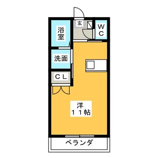 ヴィオレットII【2階】の間取り