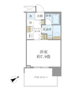 東京都港区海岸1【マンション】の間取り