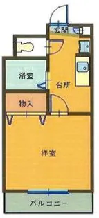 ウィルクレスト【2階】の間取り