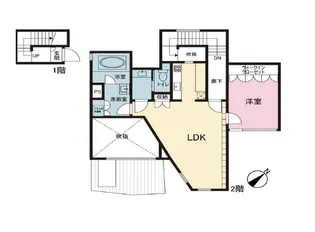 バードパーク目黒【2階】の間取り