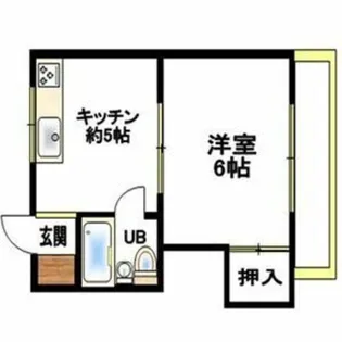 東京都多摩市連光寺1【アパート】の間取り