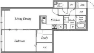 オーパスホームズ白山【9階】の間取り