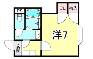 メゾン・ド・グレース明石【3階】の間取り