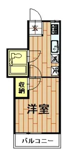 神奈川県川崎市中原区井田2【アパート】の間取り