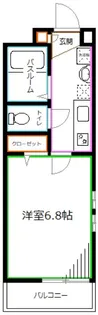 レソム南台【1階】の間取り