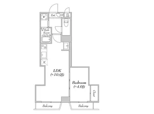 正栄プラザビル【9階】の間取り