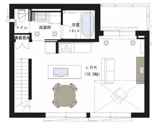 Hale Luana ハレルアナの間取り