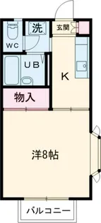 セジュールS.K【2階】の間取り