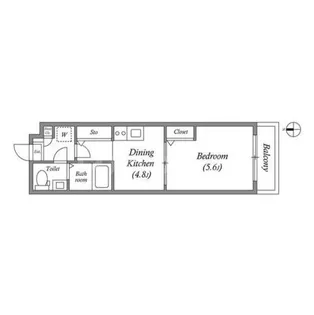 GRANPASEO舎人【5階】の間取り