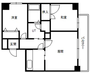 アメニティ山鼻【5階】の間取り