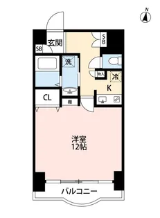 フェリーチェ本荘【4階】の間取り