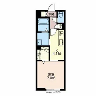 アミソル【1階】の間取り