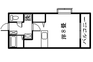 パールマンション【2階】の間取り