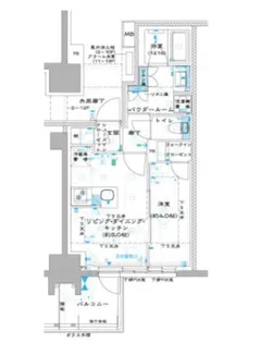 オーパスレジデンス中板橋【5階】の間取り