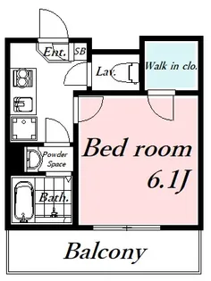東京都足立区一ツ家1【マンション】の間取り
