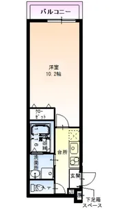 大阪府堺市西区鳳中町5【アパート】の間取り