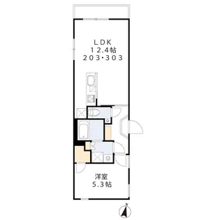 isD下高井戸【2階】の間取り