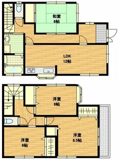 埼玉県さいたま市緑区大字中尾【一戸建】の間取り