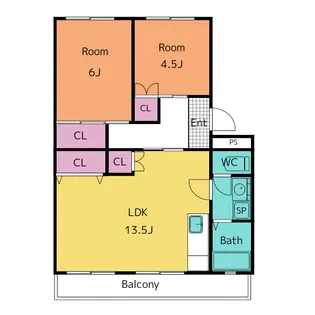 サンシャイン美合II【2階】の間取り