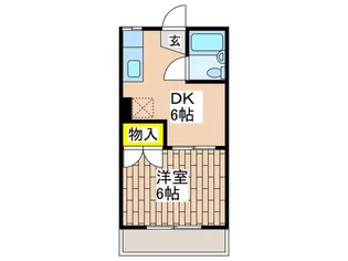 パ-クサイドヴィラ【2階】の間取り