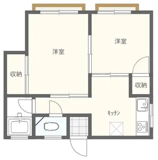 メゾンほった【3階】の間取り