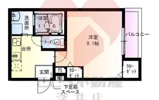 フジパレス堺百舌鳥梅北【3階】の間取り