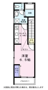 アーク市川真間【2階】の間取り