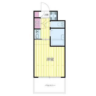 コリーヌ千里【1階】の間取り