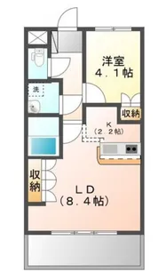 グランドハイム【1階】の間取り