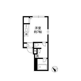 コーラルレジデンス東京【2階】の間取り