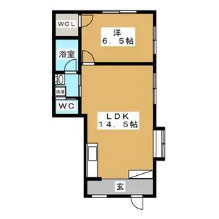 コリーヌ祐天寺【1階】の間取り