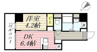 プライマル根岸【3階】の間取り