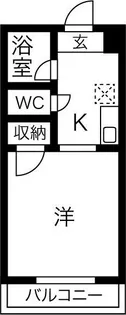 フィレンツェ岐阜【2階】の間取り