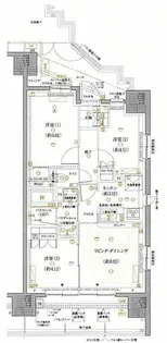 ガーラ・レジデンス平井【7階】の間取り