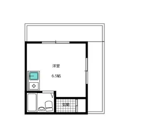 ベルメゾン弘明寺【4階】の間取り