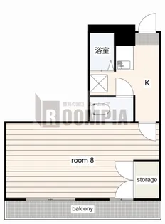 アドバンスシンデン【1階】の間取り