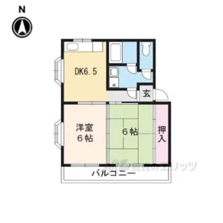 ベル・パステ【1階】の間取り