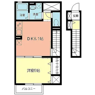 ヴィフィレア鎌倉【2階】の間取り